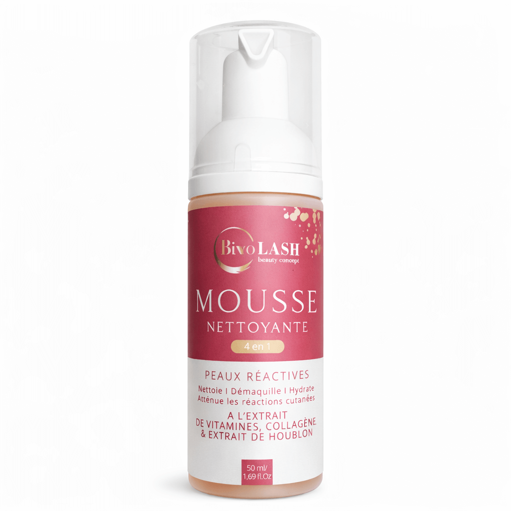 Mousse Nettoyante pour les Cils Bivolash 50ml