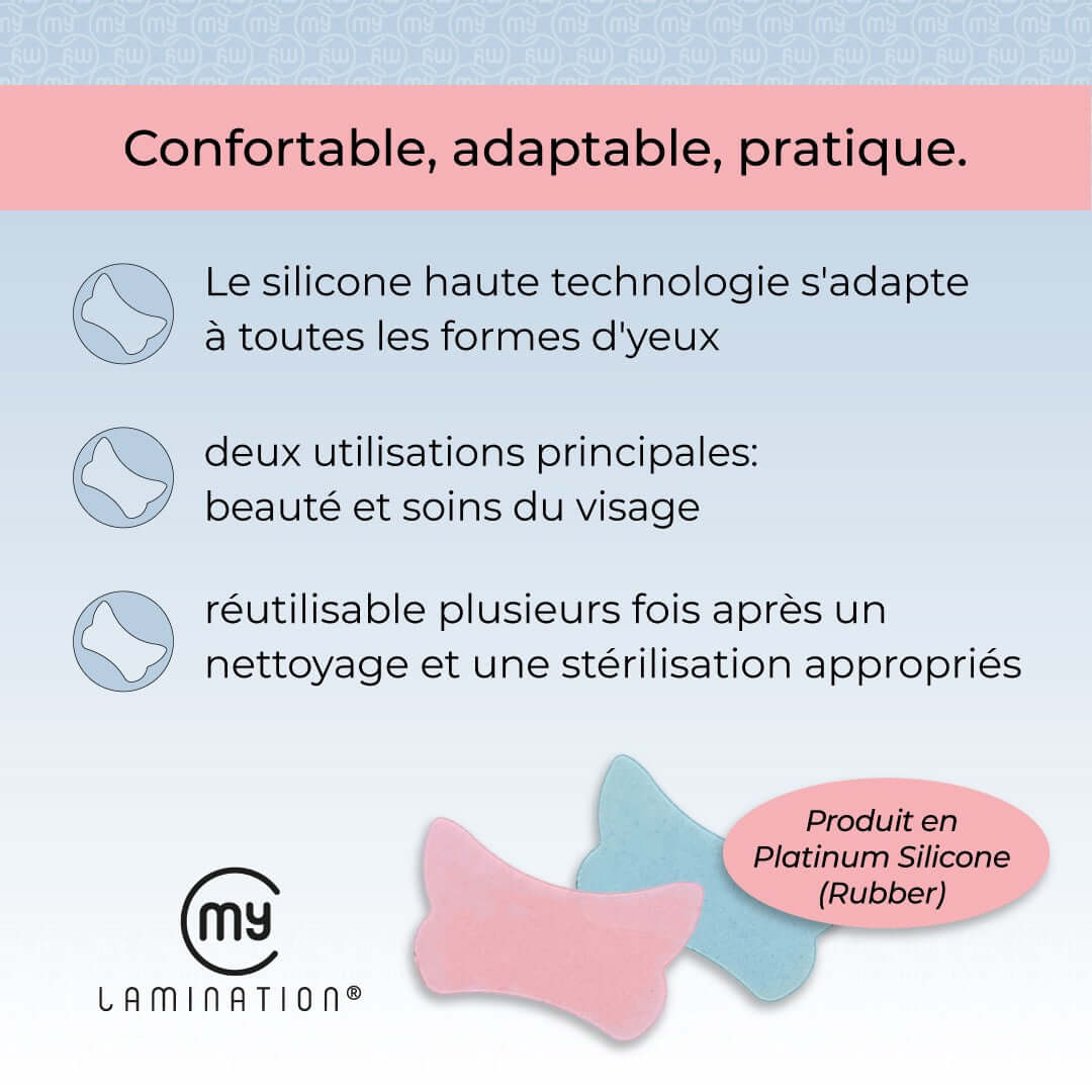 Patch silicone protection contour des yeux professionnel