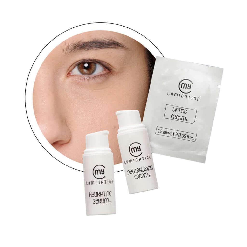 Kit lifting sachet unidose neutralising airless hydrating airless.kit lifting cils professionnel