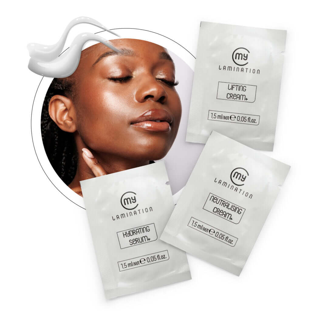 Kit lash lift lifting cream neutralising cream hydrating. kit rehaussement de cils complet serum