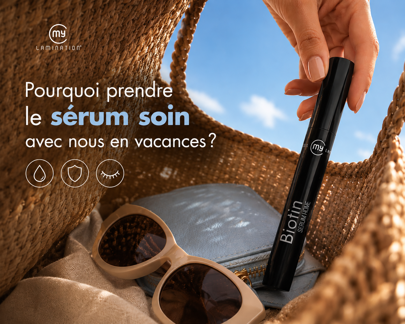 Extensions de cils et vacances : les bons gestes pour garder un regard impeccable tout l’été