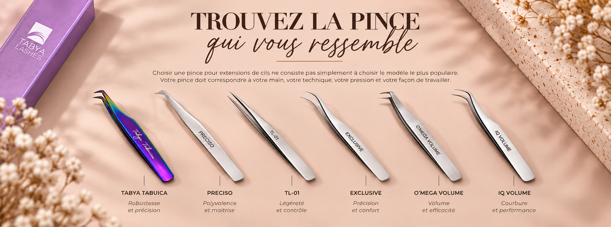 Comment choisir sa pince pour extensions de cils ? Le guide complet des pinces professionnelles