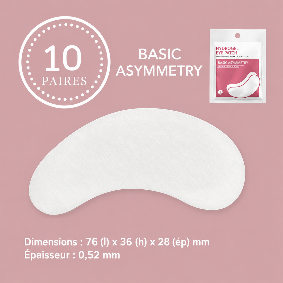 Eye Patch en Hydrogel Neicha – Hydratation Intense et Confort Professionnel