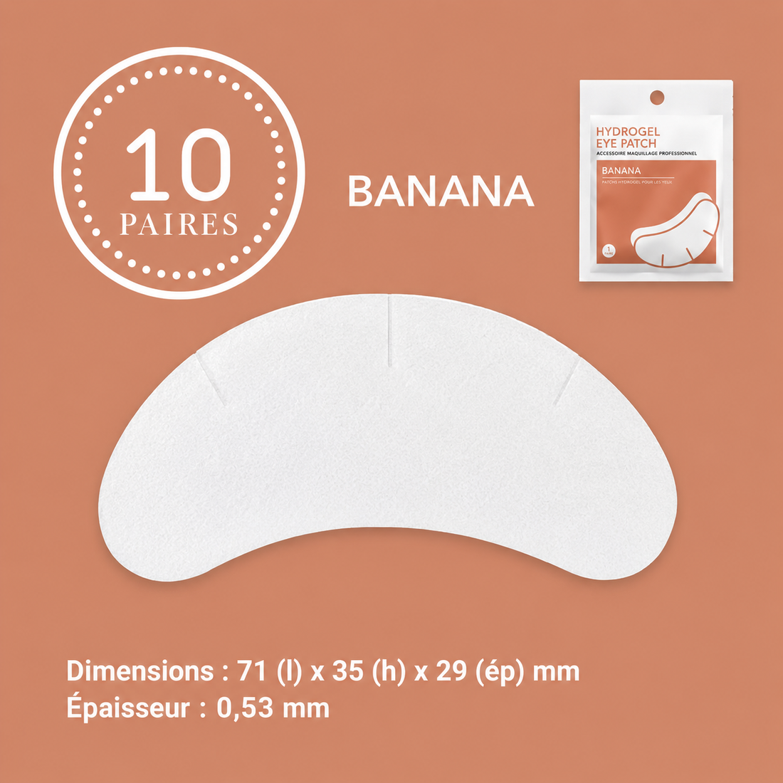 Eye Patch en Hydrogel Neicha – Hydratation Intense et Confort Professionnel