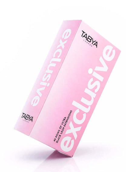 Boite ouverte extensions de cils TABYA EXCLUSIVE D volume professionnel