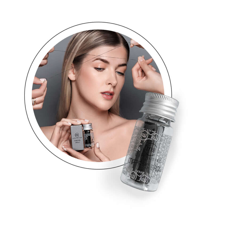 Mapping brow mesure et tracage sourcils professionnel