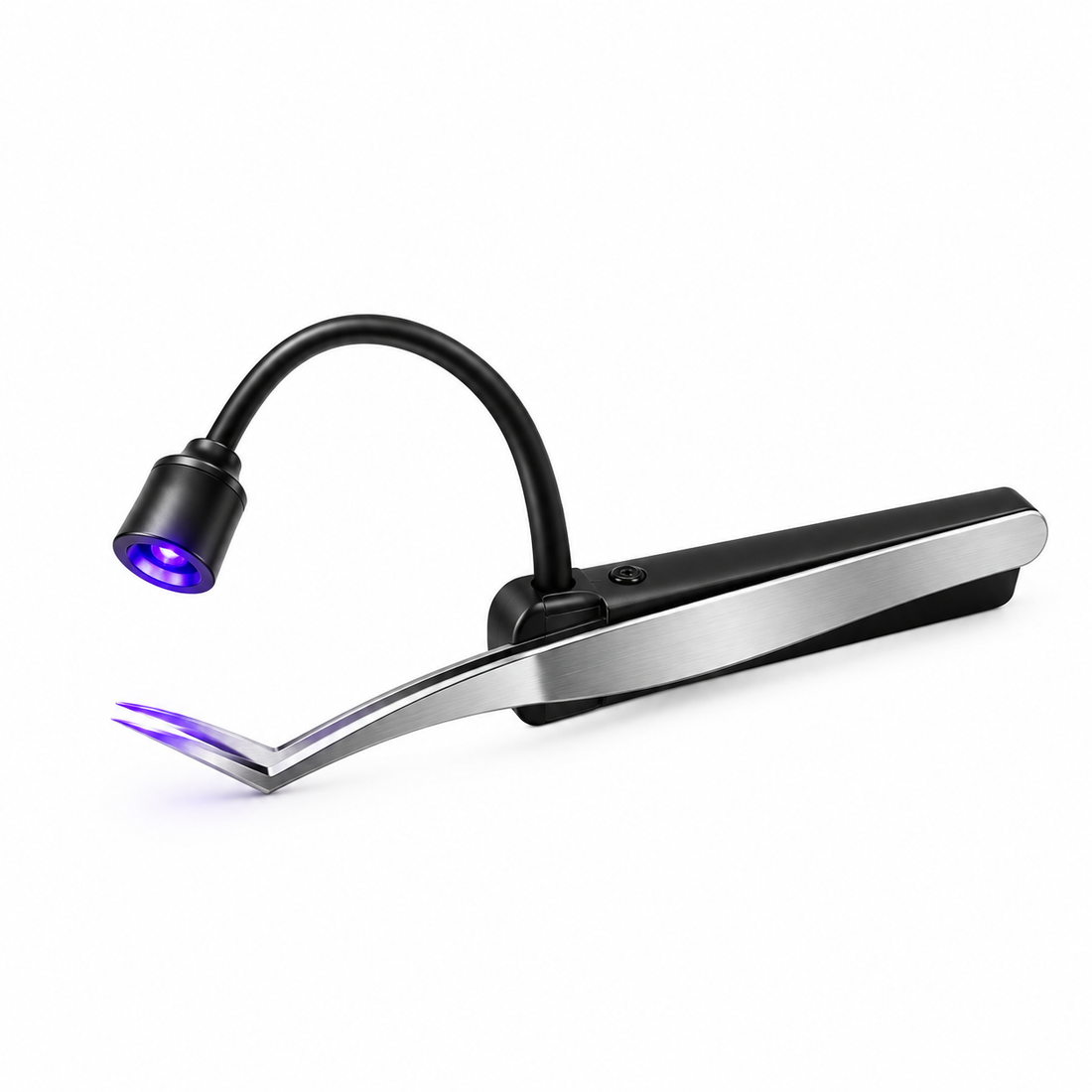 Pince LED UV pour Extensions de Cils – Lampe Intégrée Rechargeable